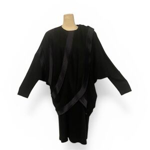 Vintage Tiffani Kim Asymmetric Artsy Jacket Skirt set 14 Large